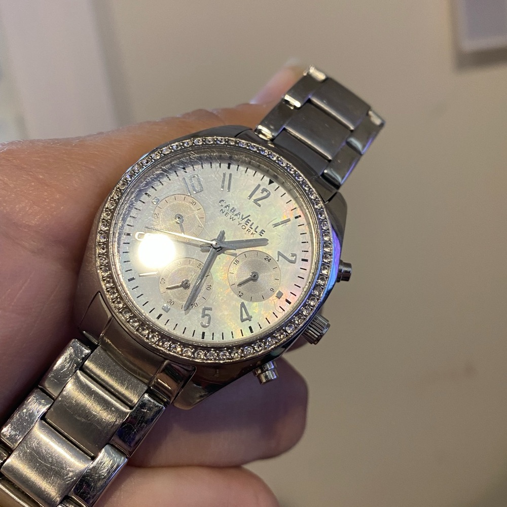 Caravelle New York by Bullova Stainless Steel watch